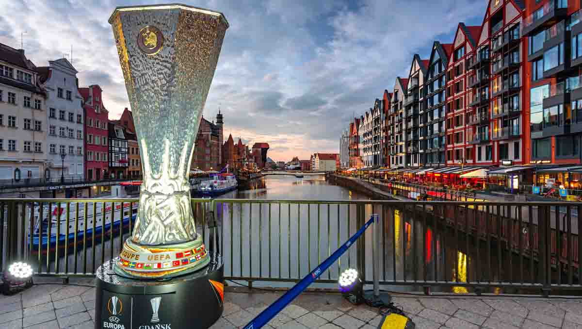 The Europa League Trophy