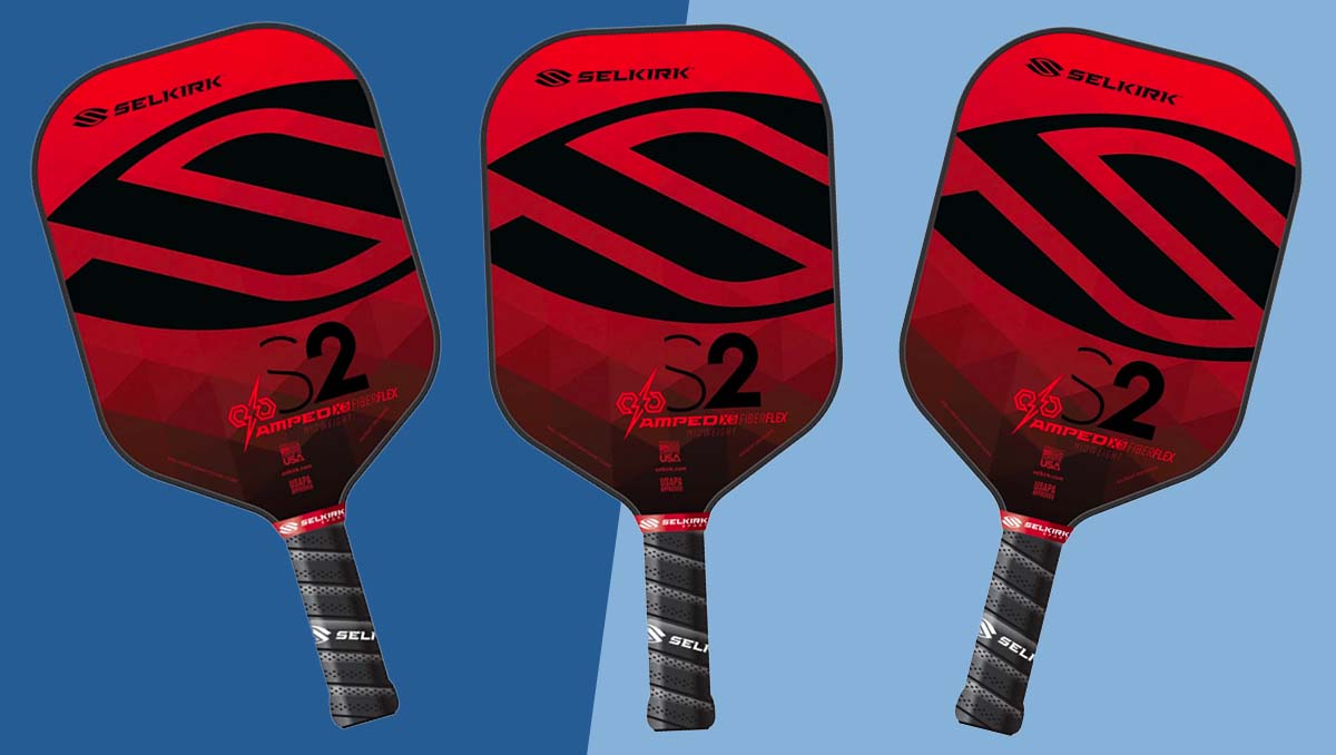 The Selkirk Amped S2 pickleball paddle